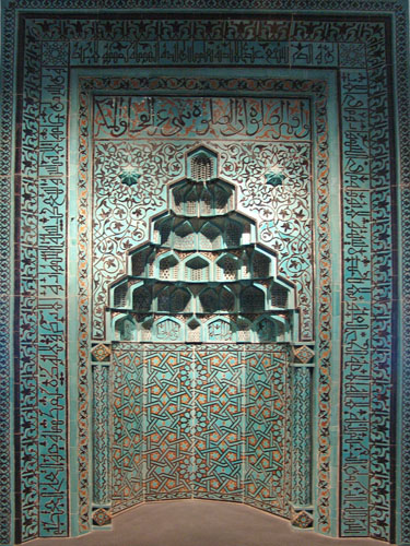 BERLÍN08 (044) Pergamon Mihrab de Konya Turquia S. XIII